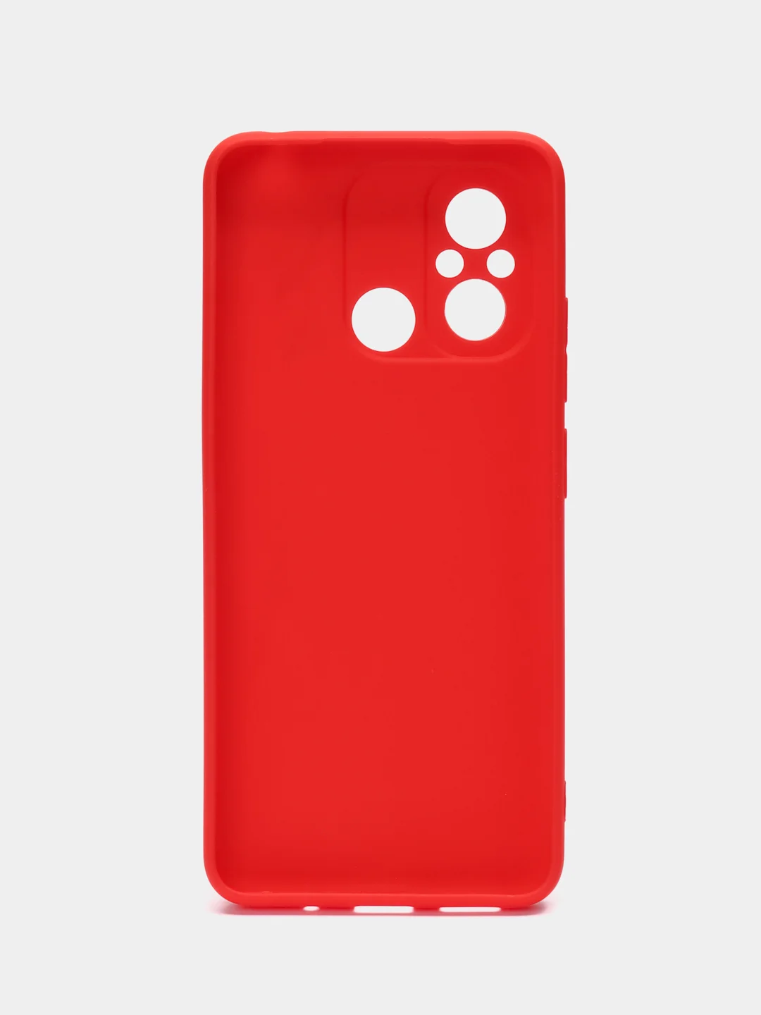 Алый чехол для Xiaomi Redmi 12C (Сяоми Редми 12С), силиконовый, матовый