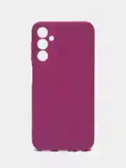 Аметистовый чехол для Samsung Galaxy A24 (Самсунг Галакси А24), силиконовый, матовый