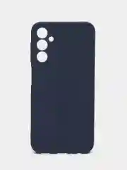 Темно-синий чехол для Samsung Galaxy A24 (Самсунг Галакси А24), силиконовый, матовый