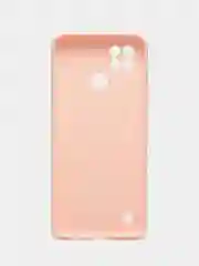 Красный чехол силиконовый Realme C21 с защитой камеры