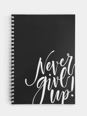 Планер "Never give up" на каждый день А5 (на 4 месяца)
