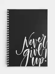 Планер "Never give up" на каждый день А5 (на 4 месяца)