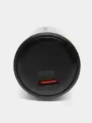 Черный автомобильное зарядное устройство PD, с Type-C, USB, зарядка в прикуриватель