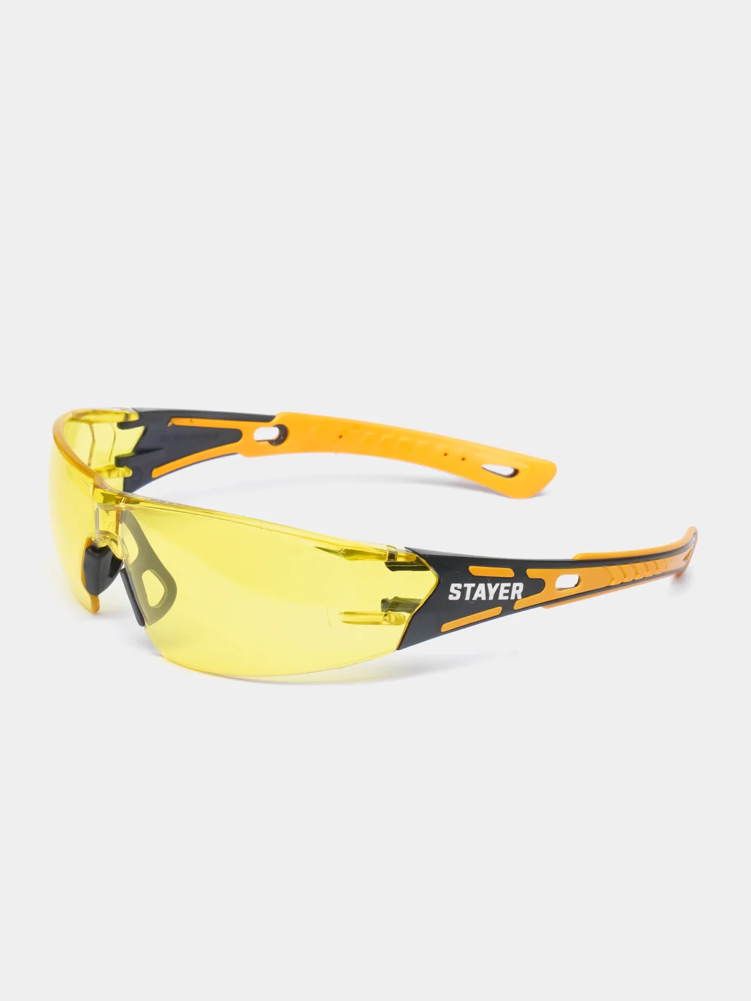 Белый защитные очки Stayer MX-9, двухкомпонентные дужки, открытого типа