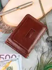 Зажим для денег, с карманом