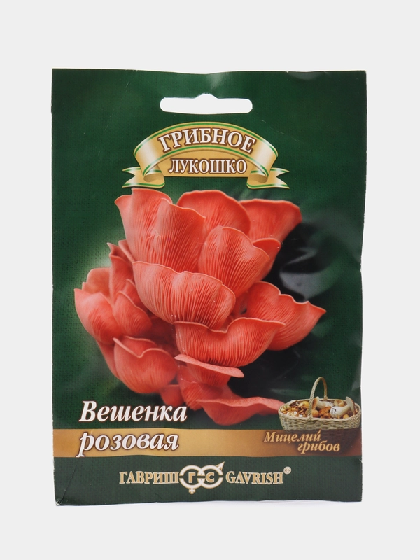 Мицелий Вешенка Розовая на древесной палочке, 12 шт