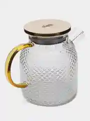 Чайник заварочный , стеклянный "Фактурный" Valleya, 1000 мл