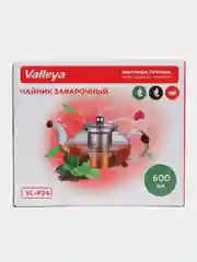 Чайник стеклянный заварочный Valleya, 600 мл
