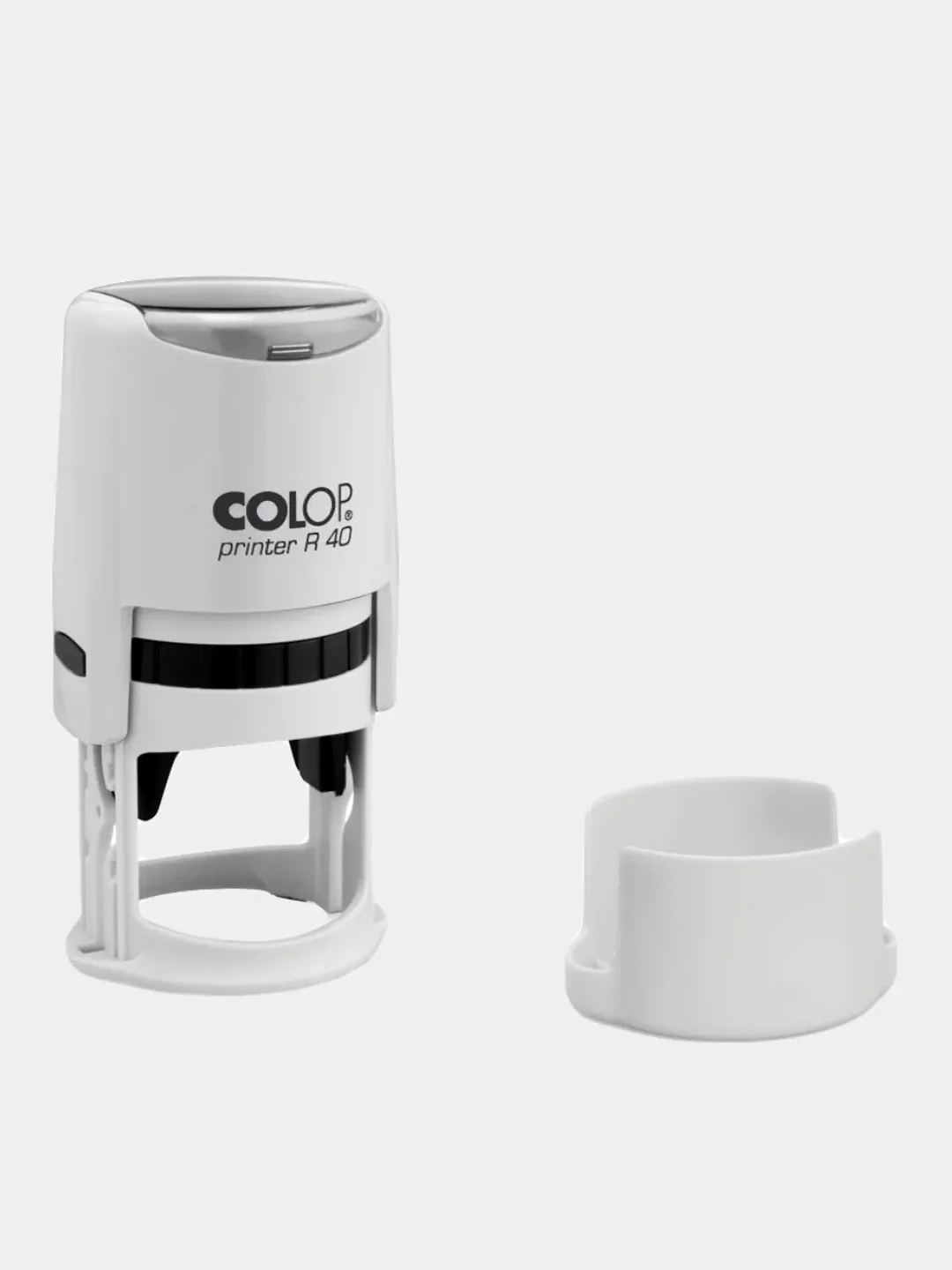 Белый оснастка для печати Colop Printer R40, с боксом, d 40 мм