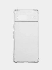 Силиконовый чехол для Google Pixel 7 (Гугл Пиксель 7), прозрачный