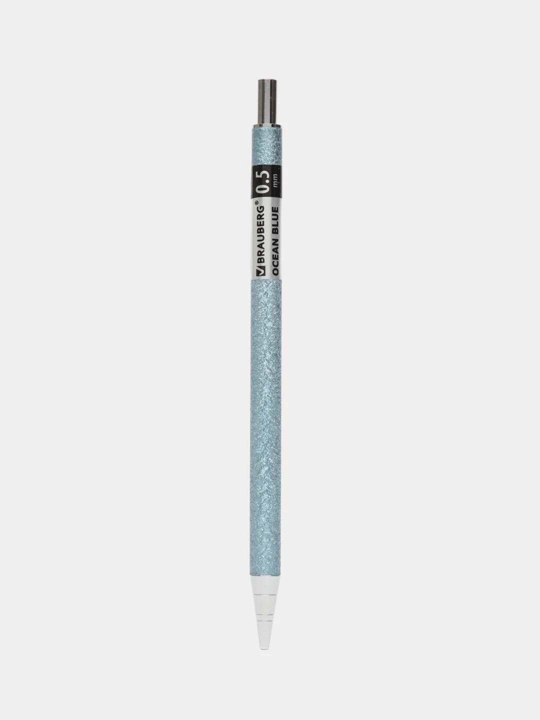 Карандаш механический, 0,5 мм, грифели Hb, 12 штук, на блистере, Brauberg Ocean Blue
