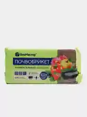 Почвобрикет Биомастер, для рассады и всех видов комнатных растений, 10 литров