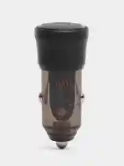 Черный автомобильное зарядное устройство PD, с Type-C, USB, зарядка в прикуриватель