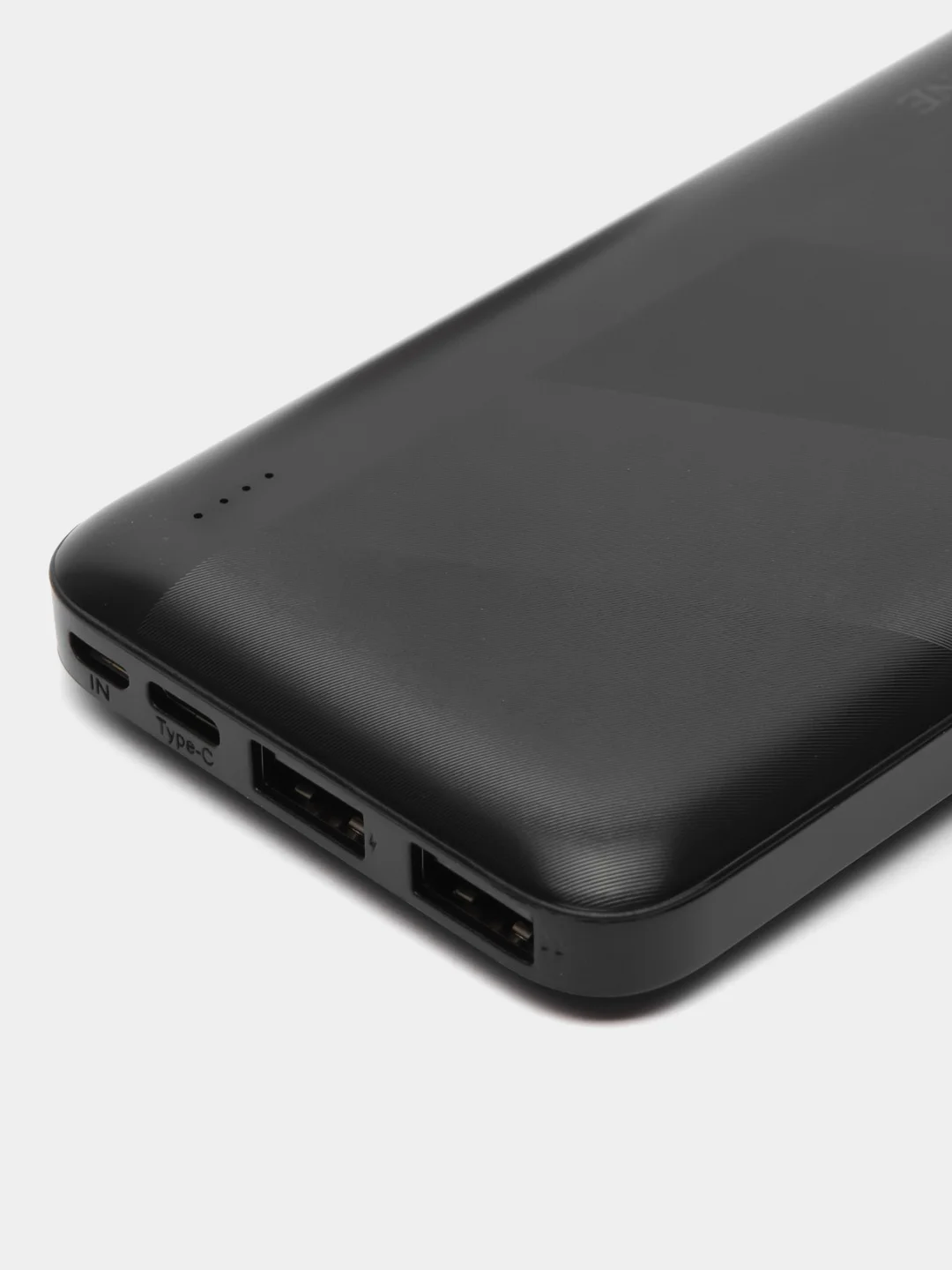 Черный внешний аккумулятор Borofone Power Bank 10000, 20000, 30000 мАч