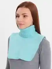 Бирюзовый манишка женская