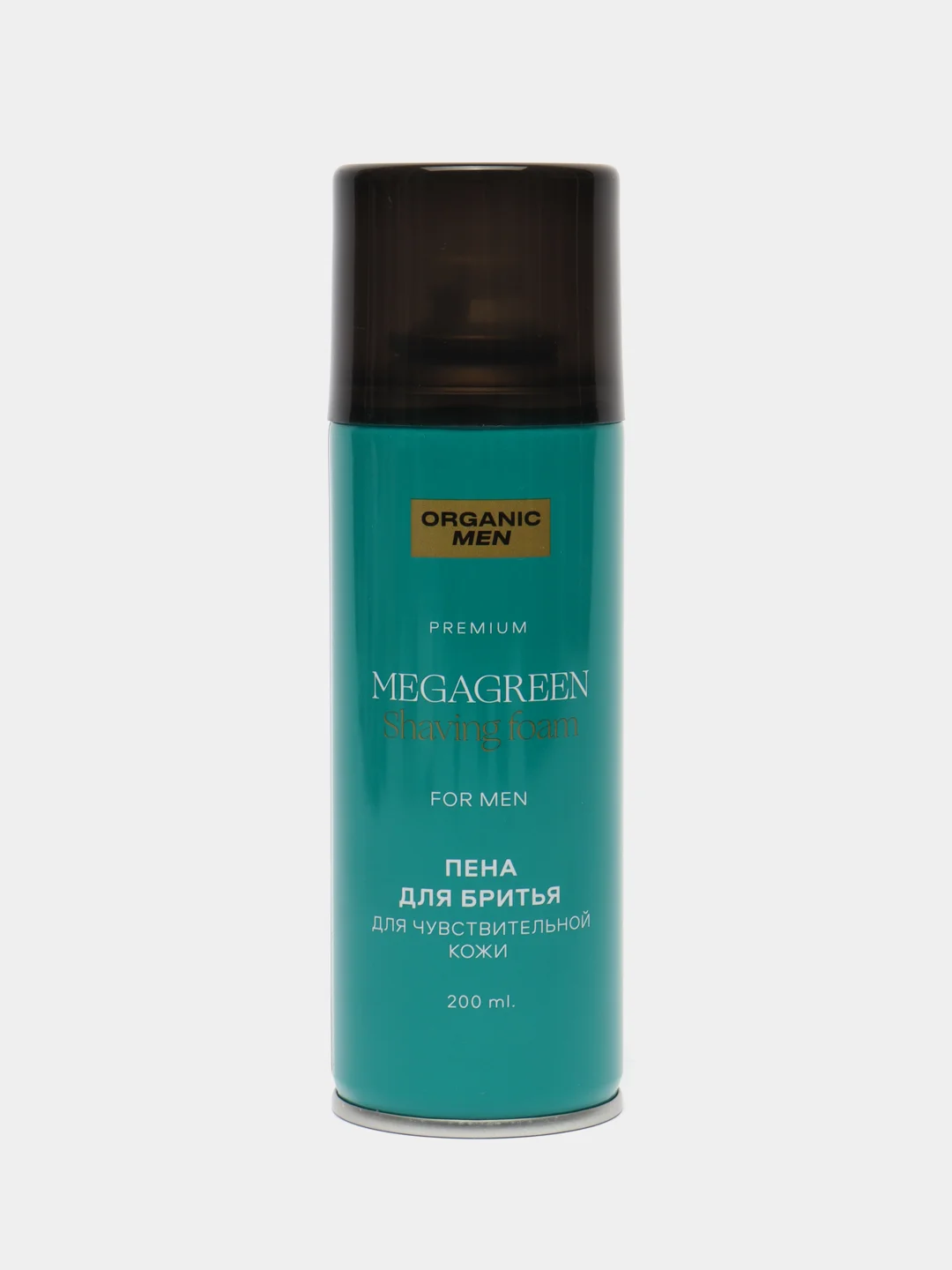 Пена для бритья для чувствительной кожи Organic Men MegaGreen, 200 мл