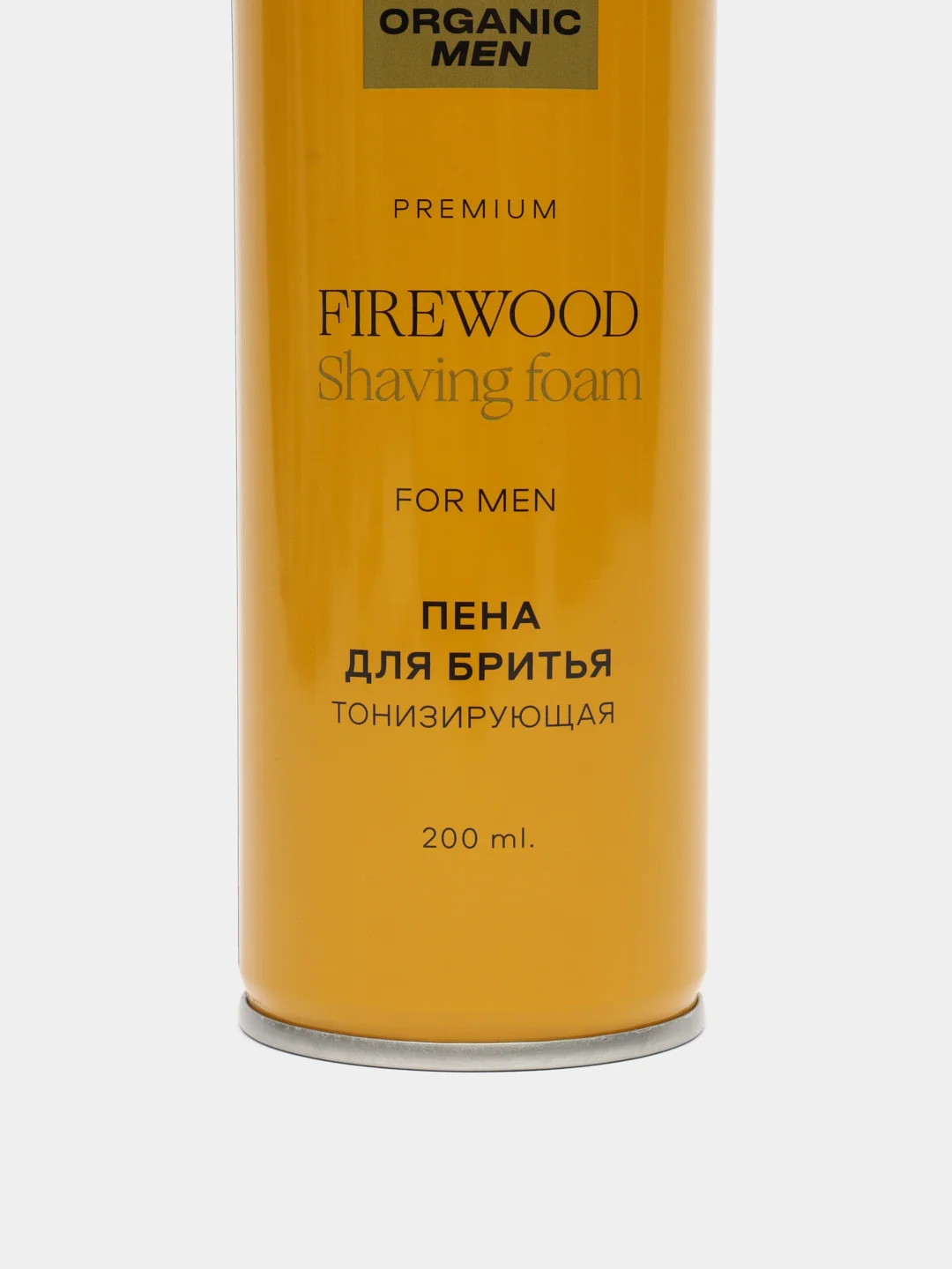 Тонизирующая пена для бритья Organic Men, FireWood, 200 мл