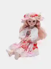 Бирюзовый кукла большая, шарнирная