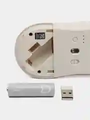 Бежевый мышь беспроводная Xiaomi Wireless Mouse 3, XMWXSB03YM