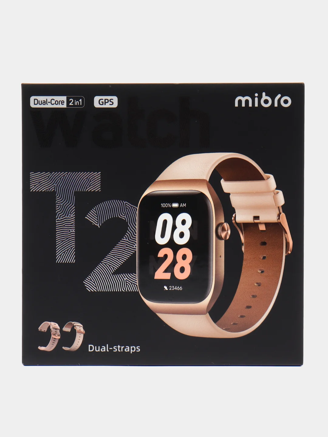 Золотой смарт-часы Xiaomi Mibro T2, XPAW012