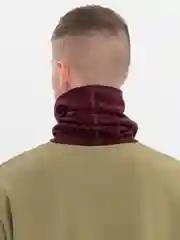 Бордовый бафф спортивный, снуд для спорта, снуд флисовый для бега