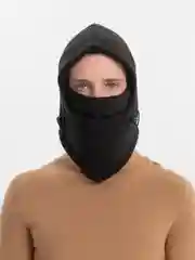Черный балаклава из флиса