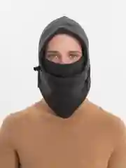 Серый балаклава из флиса