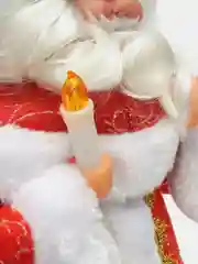 Алый музыкальный Дед Мороз, музыкальная Снегурочка, игрушка под ёлку, новогодние игрушки
