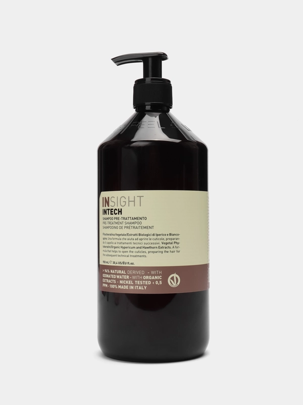 Шампунь глубокого очищения волос Insight Intech Pre-Treatment Shampoo, 900 мл
