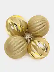 Медный набор елочных украшений, новогодние украшения, игрушки на елку