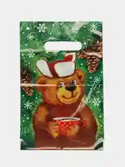 Морской пакет новогодний,5 шт ,20*30