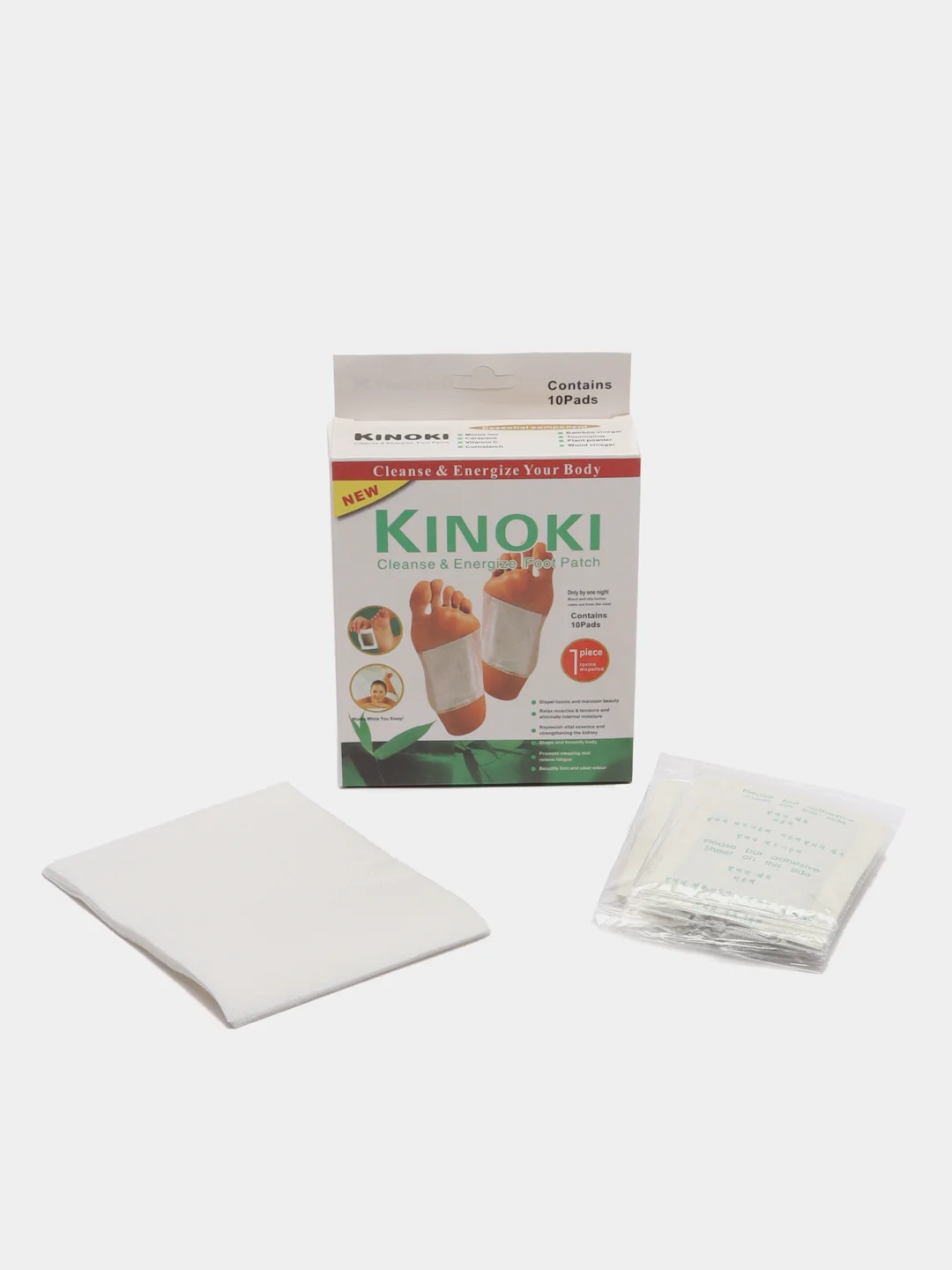 Пластырь-детокс для ног KiNoKi