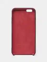 Тёмно-бордовый силиконовый чехол iPhone 6 Plus / 6S Plus, с открытым низом