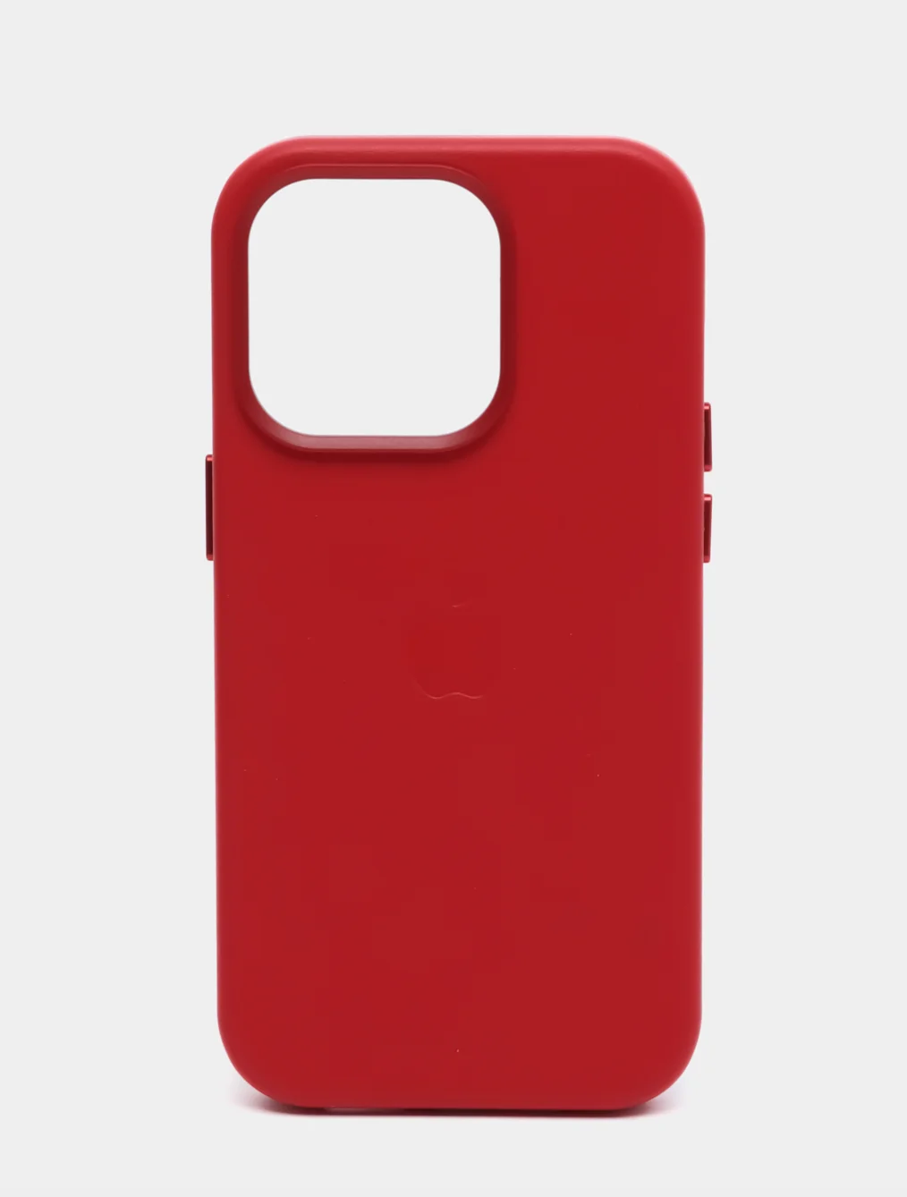 Серый leather case iPhone 11/12/13/14/15 Mini/Pro/Pro Max MagSafe, с анимацией