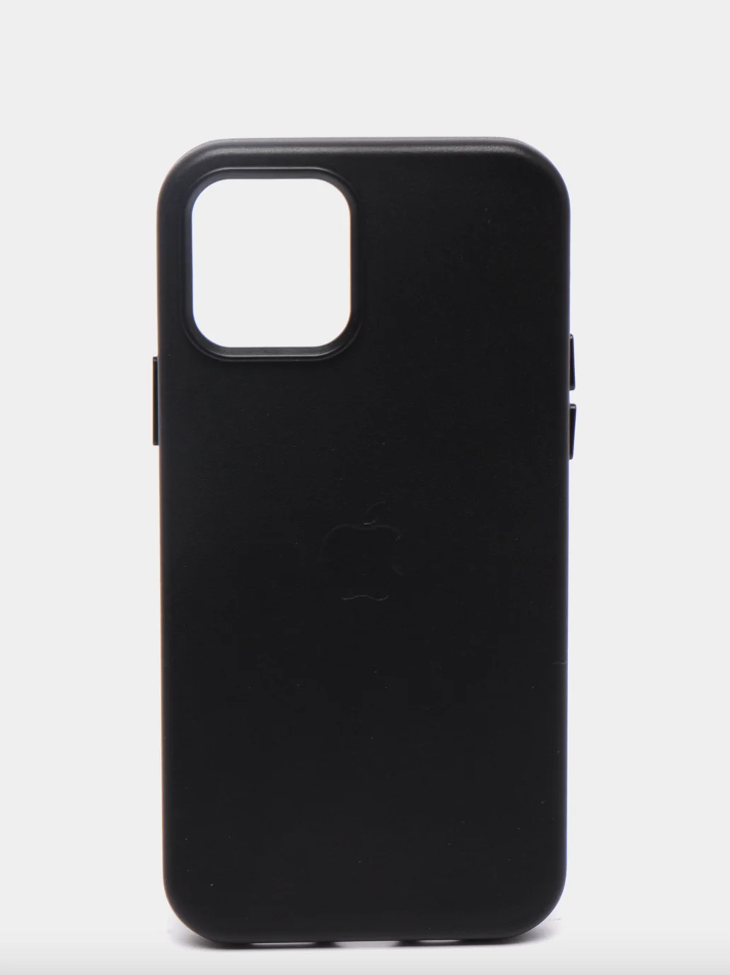 Серый leather case iPhone 11/12/13/14/15 Mini/Pro/Pro Max MagSafe, с анимацией
