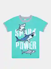 Салатовый костюм спортивный для мальчика: футболка, шорты, хлопок, 4-8 лет