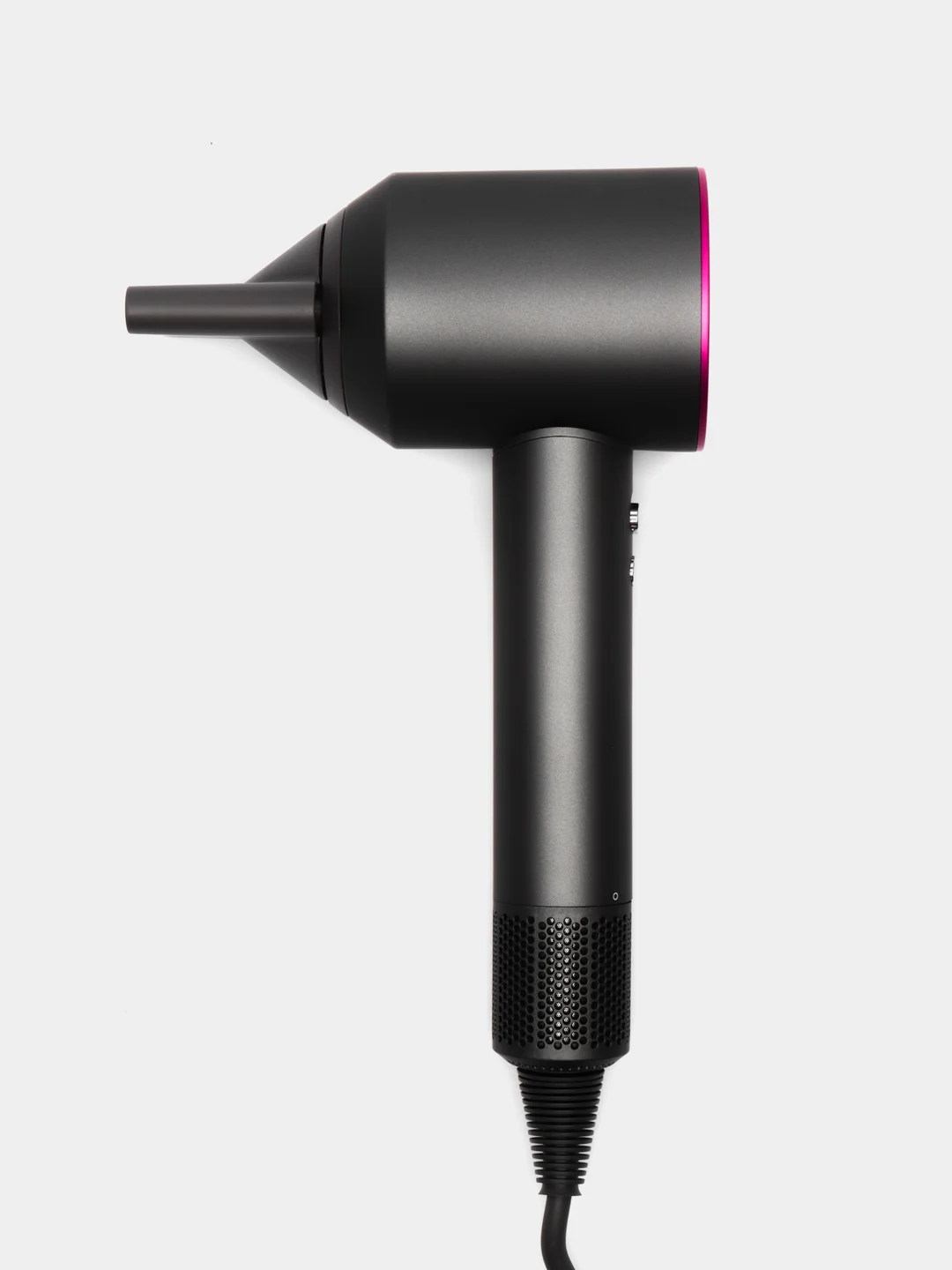 Фен для волос Super Hair Dryer, 3 скорости,5 асадок, розовый, профессиональный фен 1600 Вт