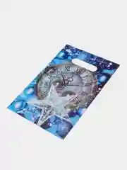 Прозрачный пакет новогодний 20 х 30 см (3, 5, 10 шт)