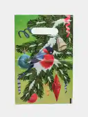 Мятный пакет новогодний 20 х 30 см (3, 5, 10 шт)
