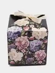 Черный коробка подарочная, складная