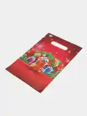 Розовый пакет новогодний 20 х 30 см (3, 5, 10 шт)