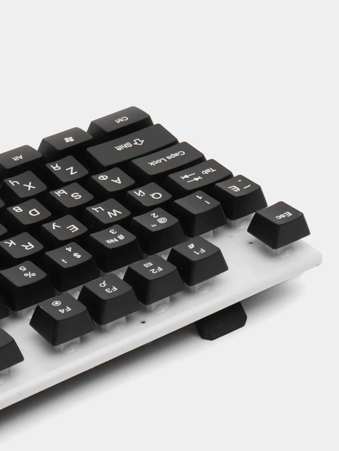 Белый игровой набор: клавиатура и мышь с подсветкой ZE 9810, 9830