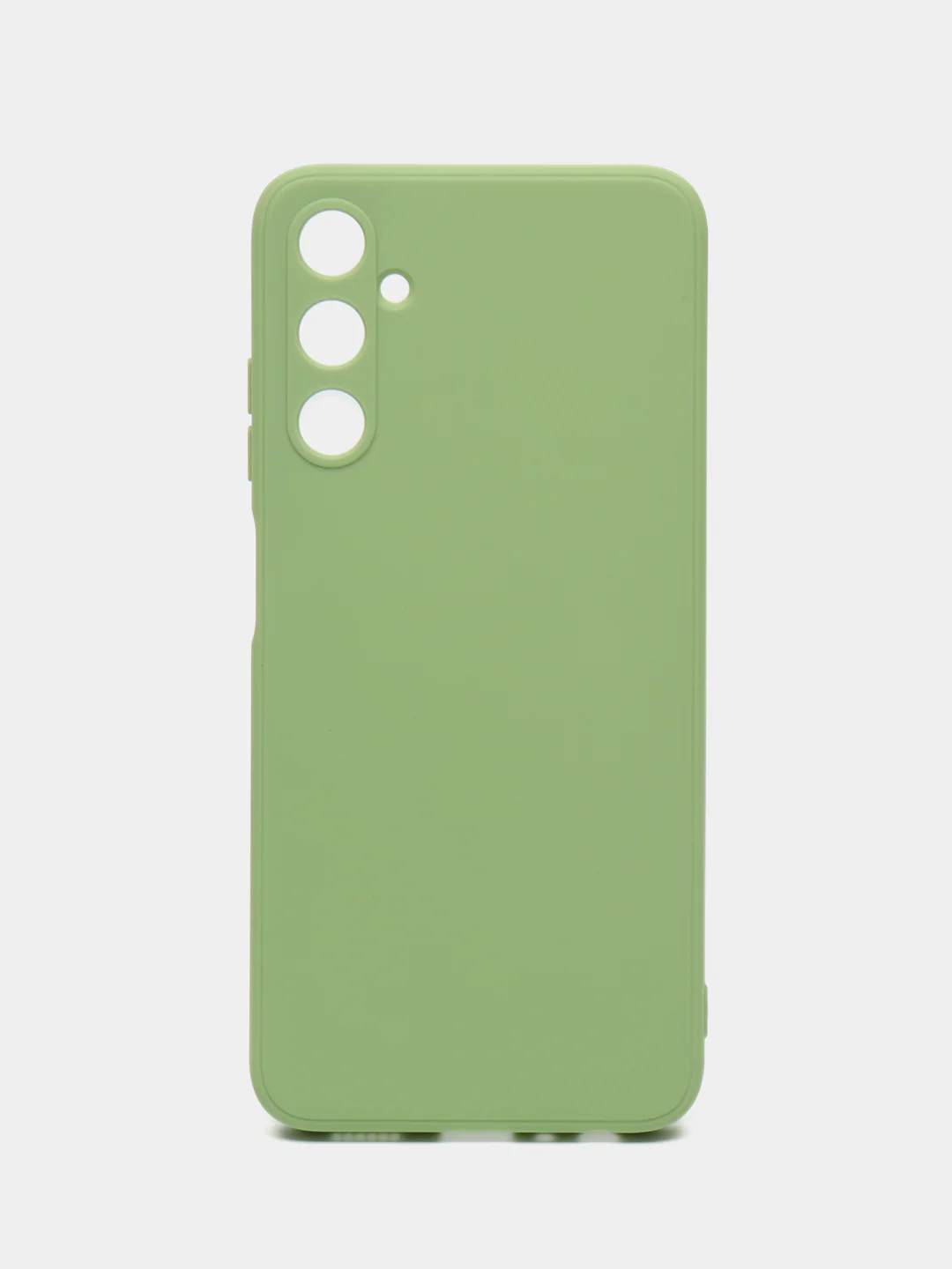 Зеленый чехол для Samsung Galaxy A05S (Самсунг Гэлекси А05С), силиконовый, матовый