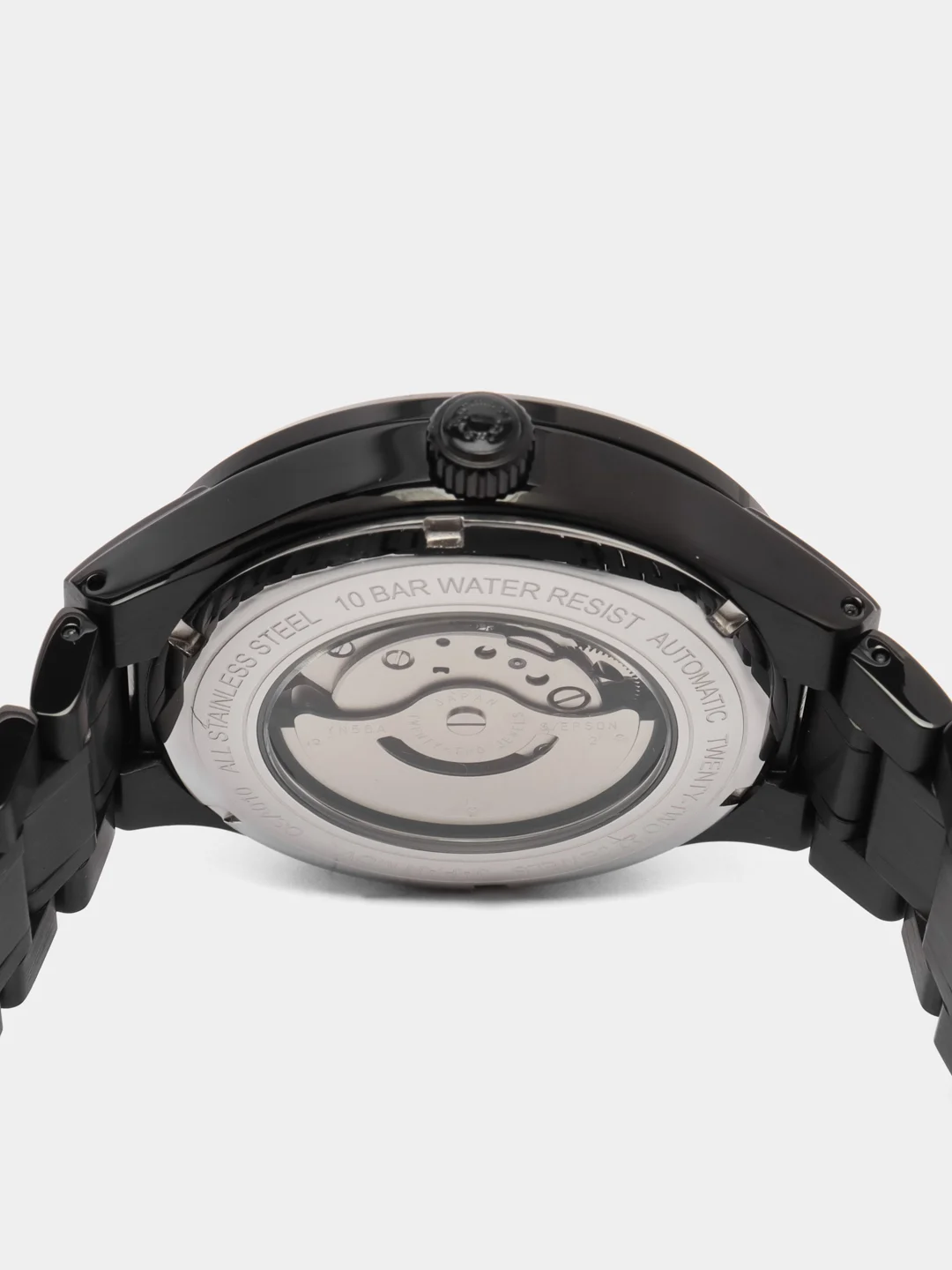 Черный часы наручные механические Omax OSA010