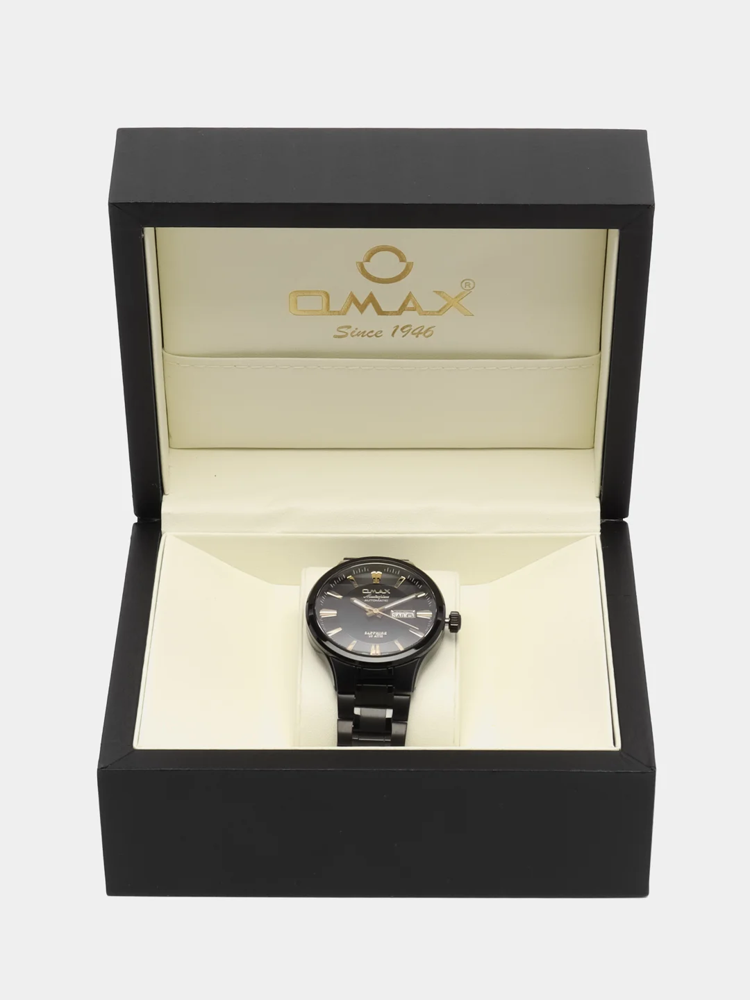 Черный часы наручные механические Omax OSA010