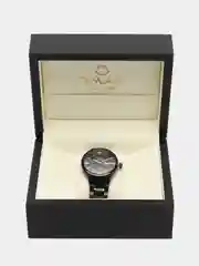 Черный часы наручные механические Omax OSA010