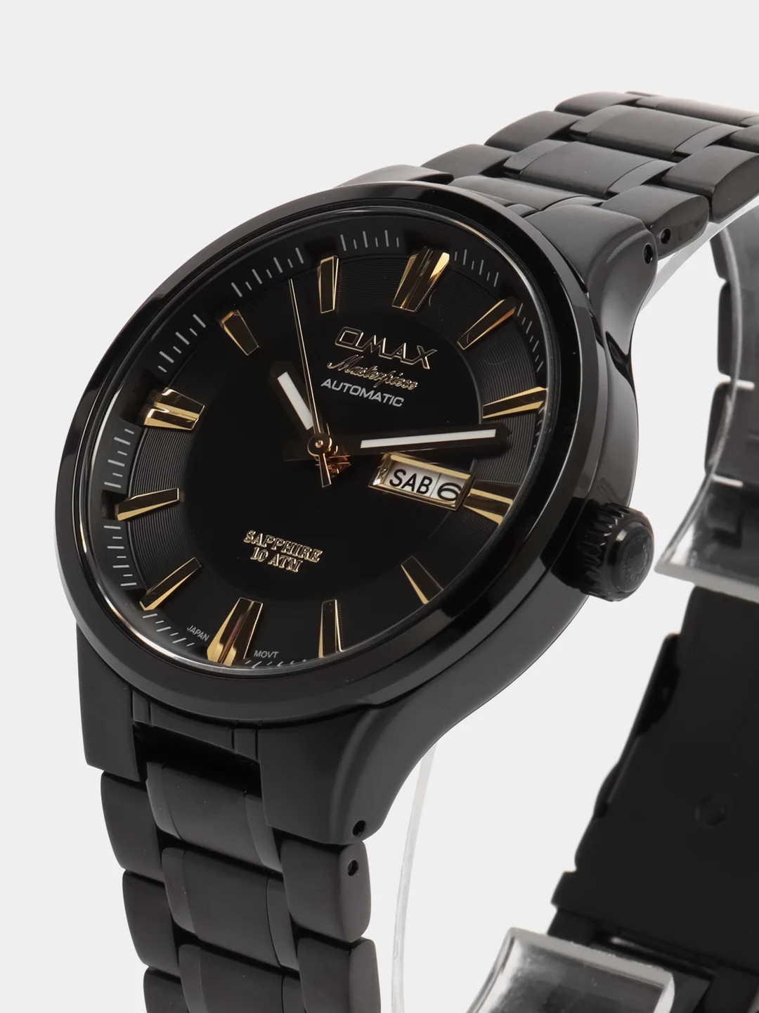 Черный часы наручные механические Omax OSA010