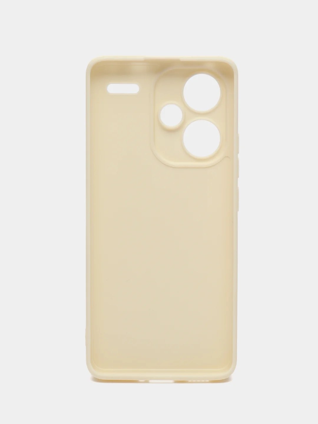 Молочный чехол для Redmi Note 13 Pro Plus 5G (Рэдми Нот 13 Про плюс 5Ж), силиконовый
