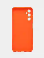 Оранжевый чехол для Samsung Galaxy A05S (Самсунг Гэлекси А05С), силиконовый, матовый
