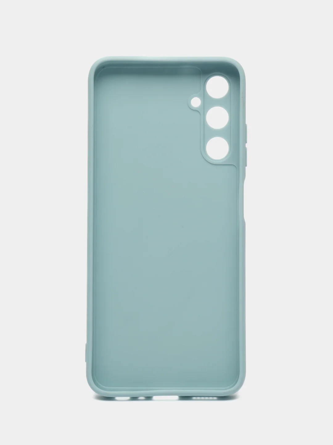 Светло-синий чехол для Samsung Galaxy A05S (Самсунг Гэлекси А05С), силиконовый, матовый